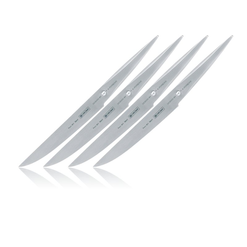 Porsche Design Steak Knife P15 Set 4 Pieces each sada 4 steakových nožů 12 cm