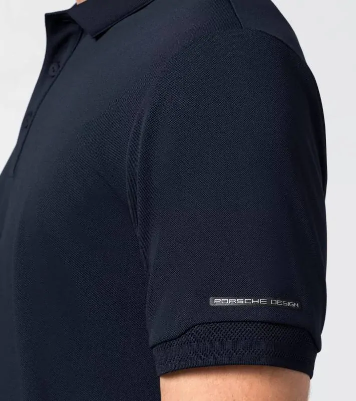 PORSCHE DESIGN Men's Polo Shirt Polokošile tričko s límečkem a knoflíčky bílá