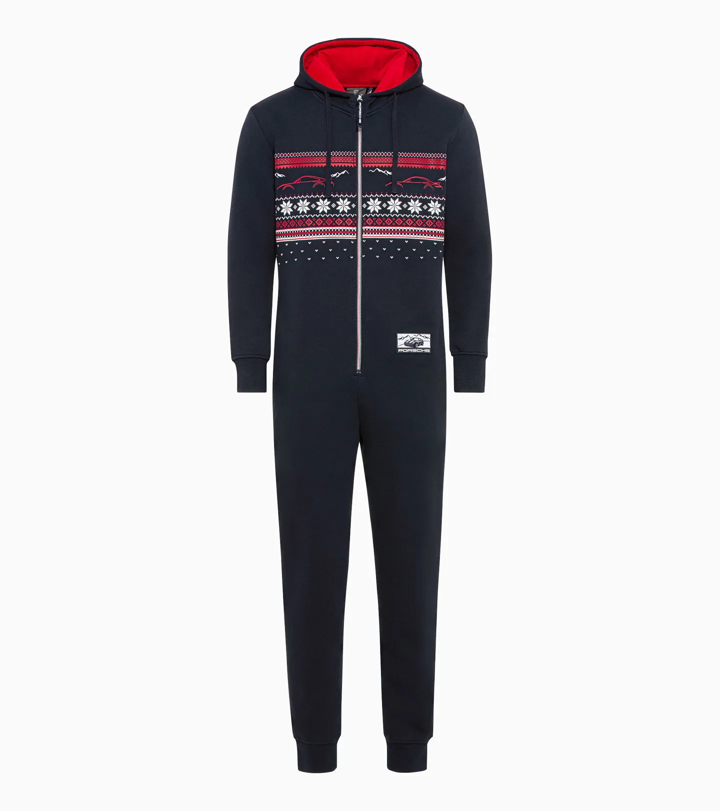 PORSCHE Unisex jumpsuit Christmas Kombinéza pro dospělé vánoční dekor tmavě modrá