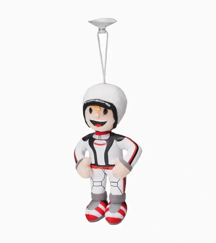 PORSCHE Tom Targa Plush Figure Plyšová figurka s přísavkou bílá