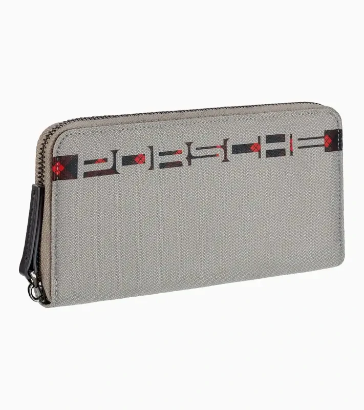 PORSCHE Wallet Turbo No. 1 Peněženka dámská psaníčko světle šedá