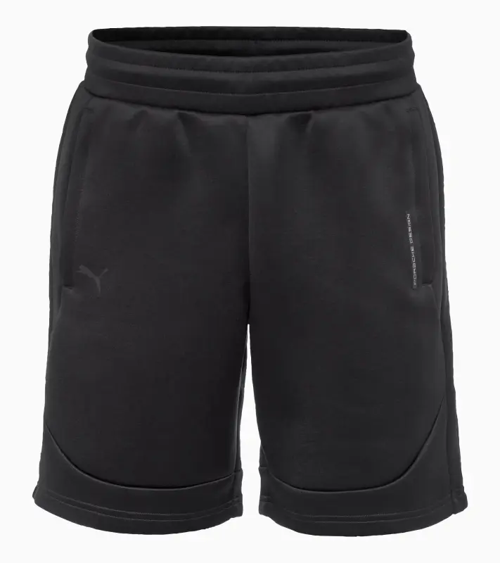 PORSCHE DESIGN Sweat shorts Krátké kalhoty šortky volnočasové s elastickým pasem černá