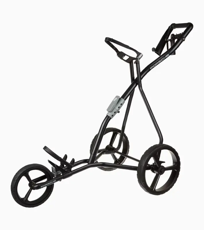 PORSCHE Golf Trolley Sport Golfový vozík skládací odlehčený s logem černá