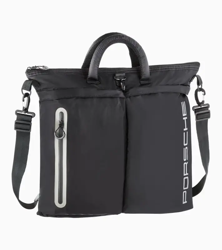PORSCHE Golf Locker Bag Sport Taška přes rameno na golf voděodolná černá