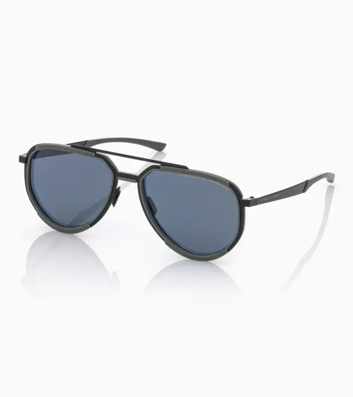 PORSCHE DESIGN Sunglasses P´8994 Sluneční brýle šedozelené s modrými skly