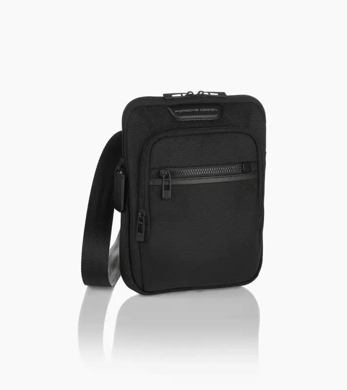 PORSCHE DESIGN Roadster Nylon Shoulder Bag S Taška přes rameno pracovní i cestovní s přihrádkou na tablet a organizérem černá
