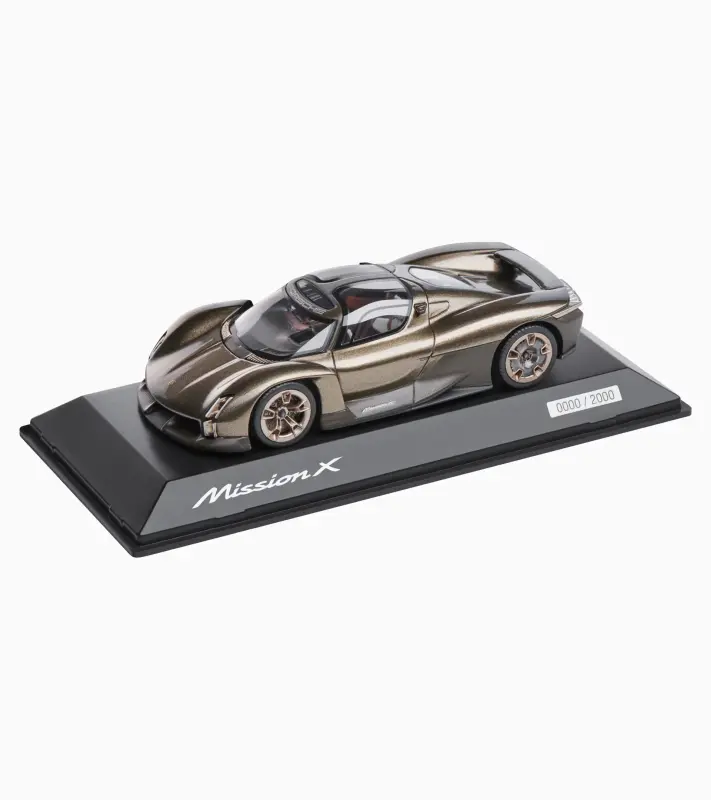 PORSCHE Mission X Limited Edition Model 1:43 kovově bronzová metalíza