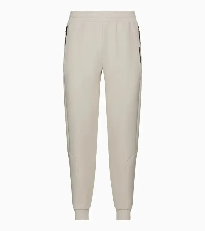 PORSCHE DESIGN Sweat Pants Kalhoty volnočasové sportovní funkční mírně strečové béžová