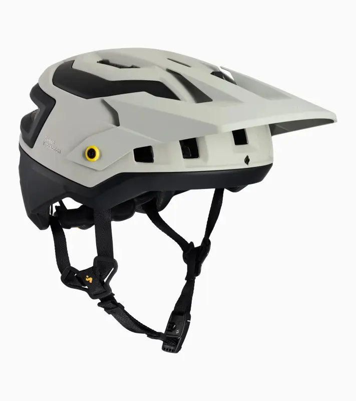 PORSCHE Bushwhacker 2Vi® Mips Mountain Bike Helma cyklistická přilba splňující nejnáročnější normy pro ochranu hlavy světle šedá