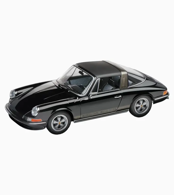 Porsche 911 S 2.4 Targa 1972 50 Years of Porsche Design Model 1:18 černá