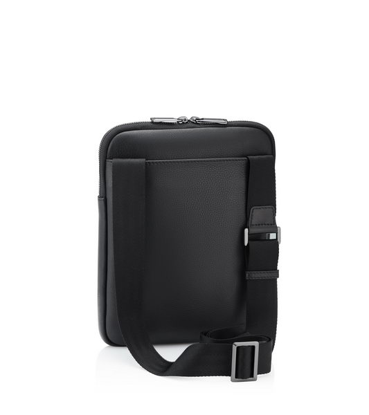 Porsche Design ROADSTER LEATHER SHOULDERBAG S Taška přes rameno kožená černá black