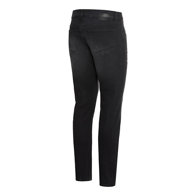 Porsche Design MODERN 5-POCKET DENIM PANTS Pánské kalhoty jeans černá jet black