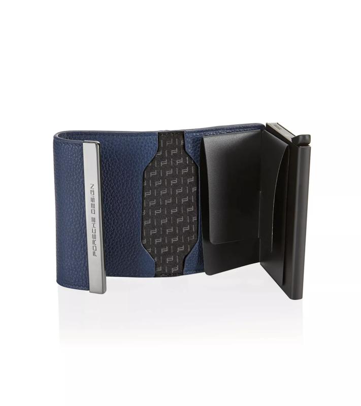Porsche Design X Secrid Cardholder  pouzdro na karty s pop- up funkcí tmavě modrá