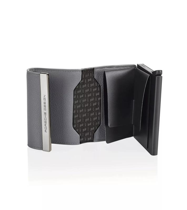 Porsche Design X Secrid Cardholder  pouzdro na karty s pop- up funkcí šedá antracit