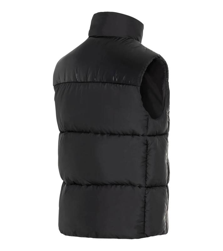 PORSCHE DESIGN Horizontal Padded Vest Vesta zimní prošívaná ke krku s kapucí černá