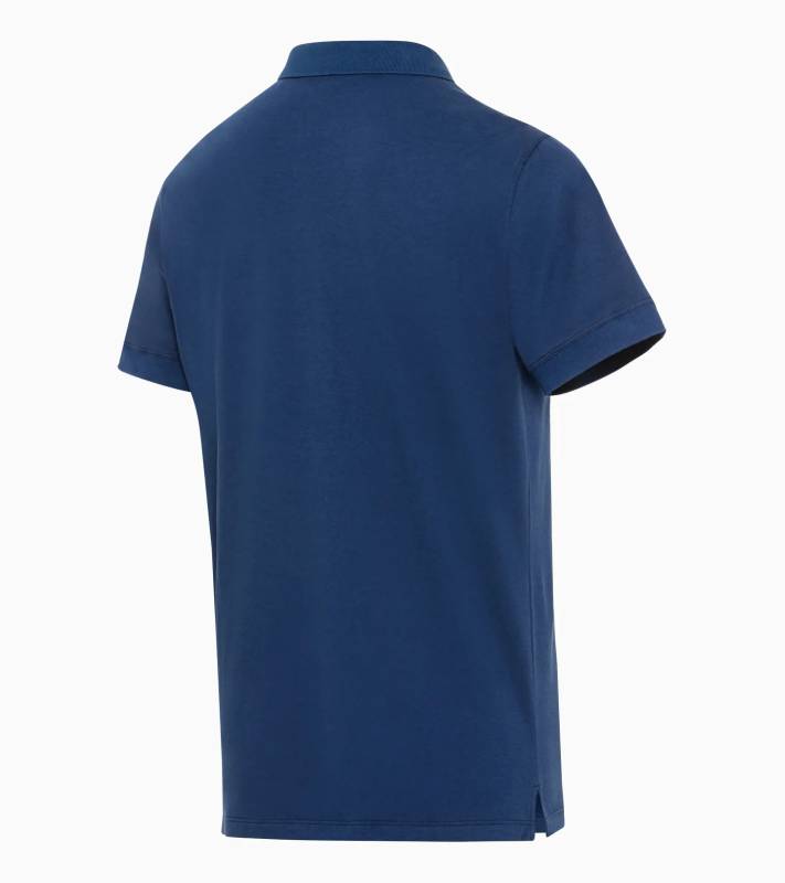 PORSCHE DESIGN Icon Polo Shirt Tričko s límečkem bavlněné modré