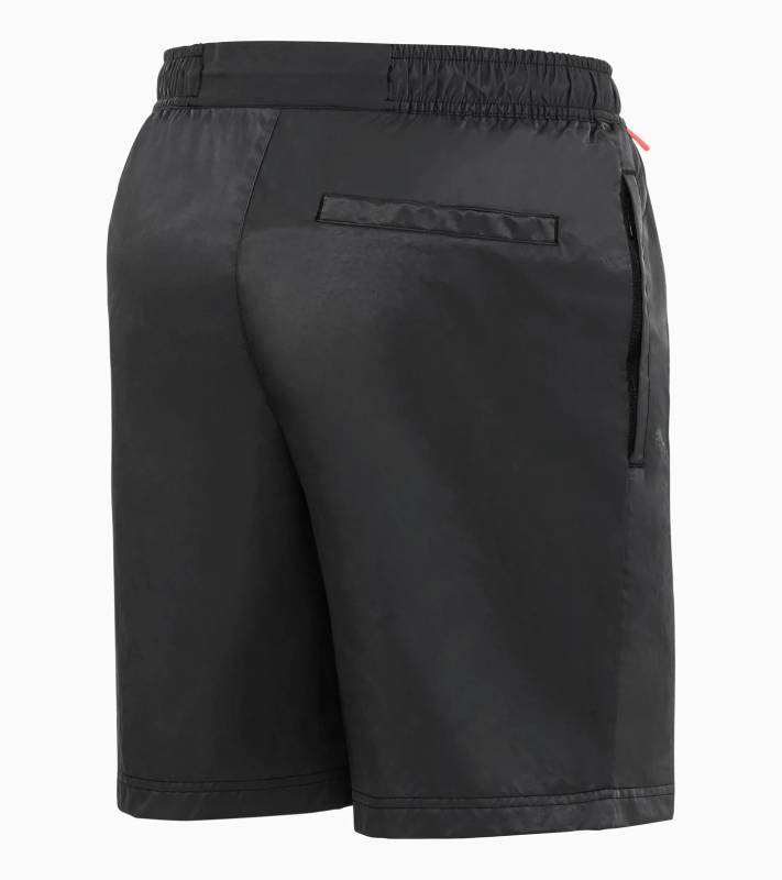 PORSCHE DESIGN Swimming Shorts Plavky koupací šortky s elastickým pasem zavazování na šňůrku černé