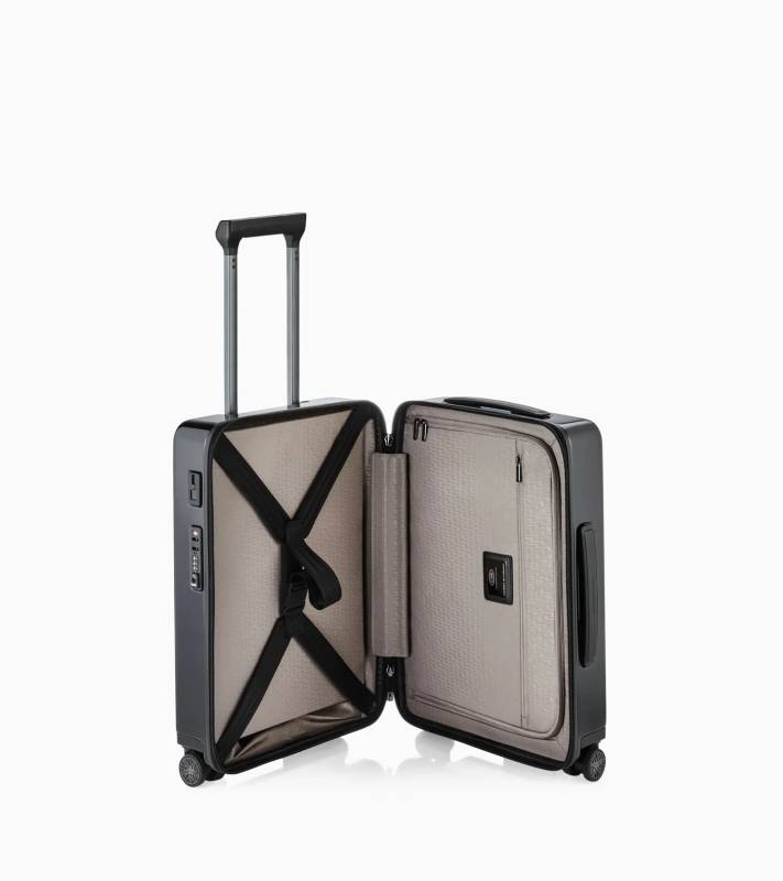 PORSCHE DESIGN Roadster Hardcase 4W Trolley S Zavazadlo kufr skořepinový velikost S černý TSA USB