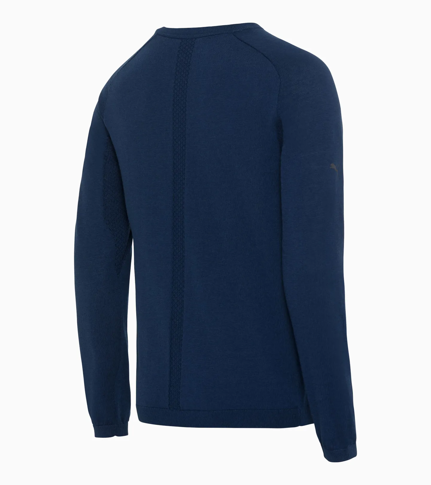 PORSCHE DESIGN EvoKNIT® V-Neck Jumper Pullover Svetr sportovní funkční s výstřihem do V perská modrá