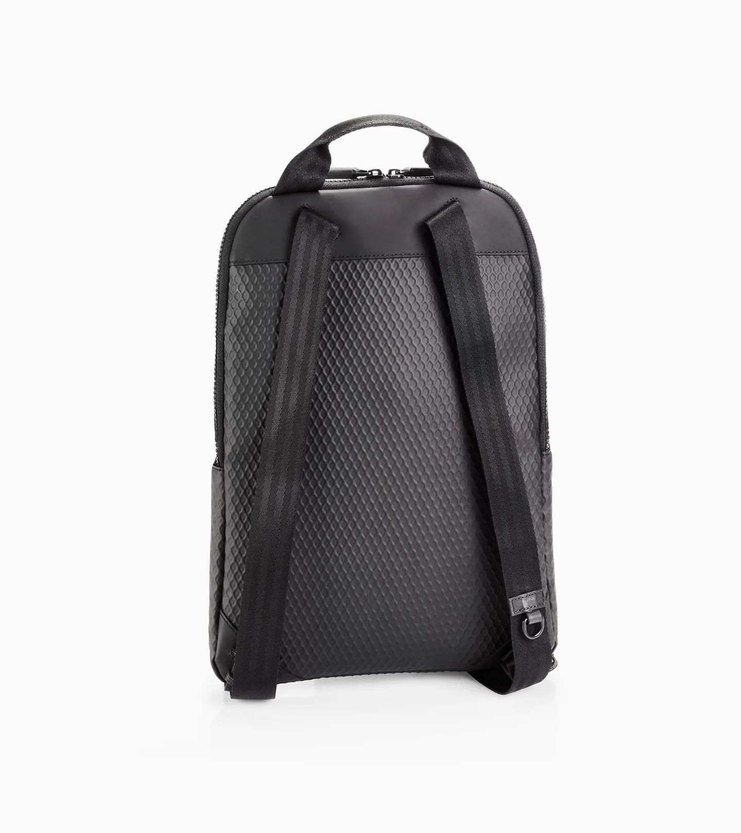 PORSCHE DESIGN Studio Backpack XS Batoh do města v setu s malou etují na popruh černá