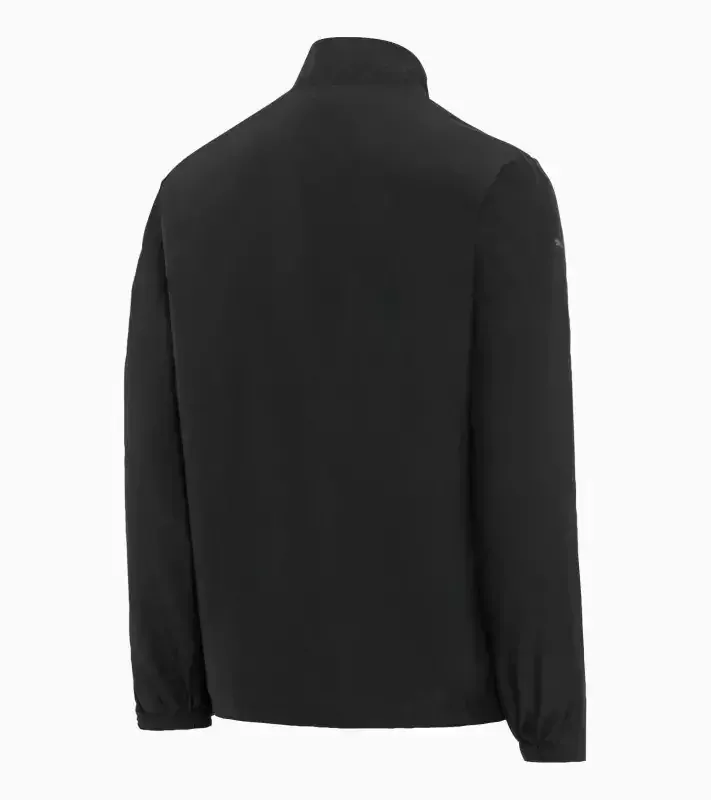 PORSCHE DESIGN Woven tech jacket Bunda tkaná sportovní tech funkční černá