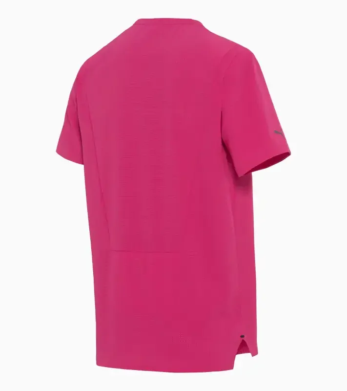 PORSCHE DESIGN Active T-shirt Tričko sportovní funkční granátová růže