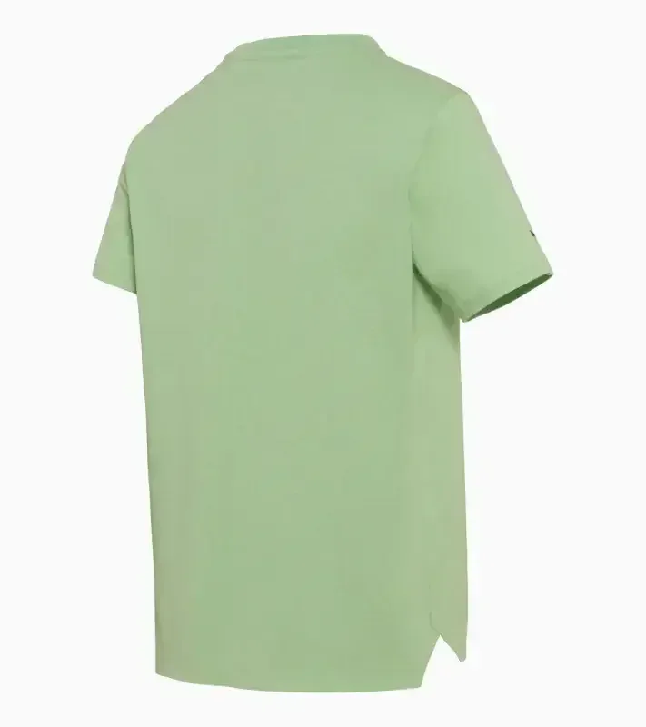 PORSCHE DESIGN Essential T-shirt Tričko sportovní s kulatým výstřihem a logem pastelová zelená