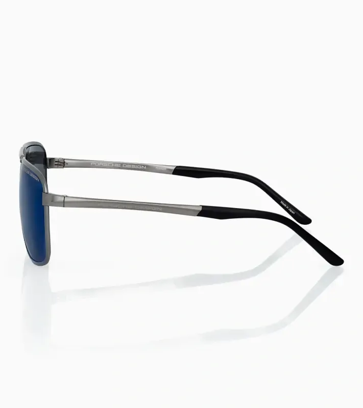 PORSCHE DESIGN Sunglasses P´8966 Sluneční brýle šedočerné a modrým gradientem zrcadlové