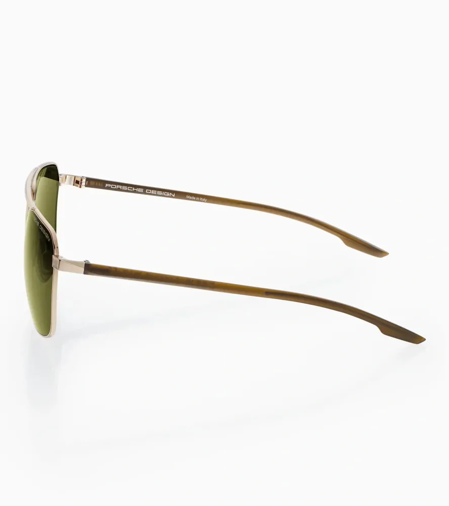 PORSCHE DESIGN Sunglasses P´8949 sluneční brýle zlaté s hnědými skly