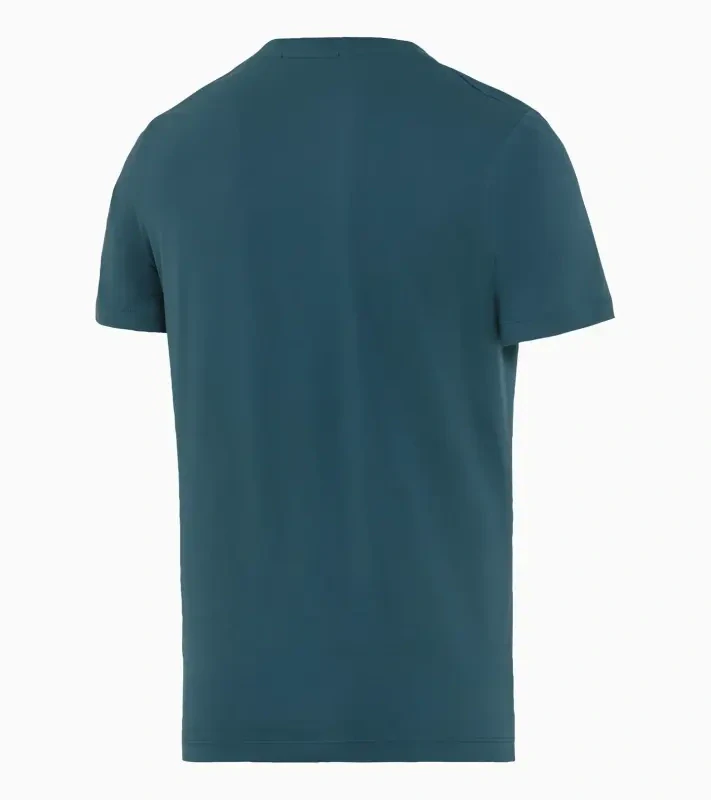 PORSCHE DESIGN V-Neck T-Shirt Tričko s výstřihem do V petrolejově zelená