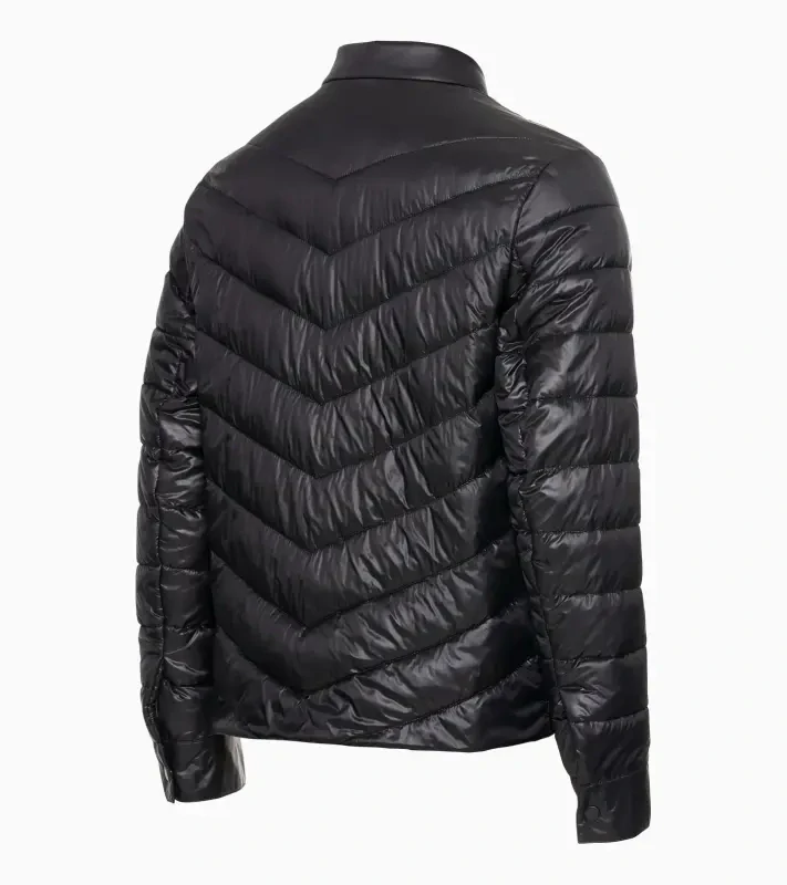 PORSCHE DESIGN Lightweight jacket Bunda prošívaná odlehčená na zip černá