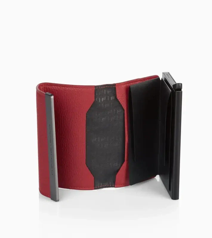 Porsche Design X Secrid Cardholder pouzdro na karty s pop-up funkcí červená