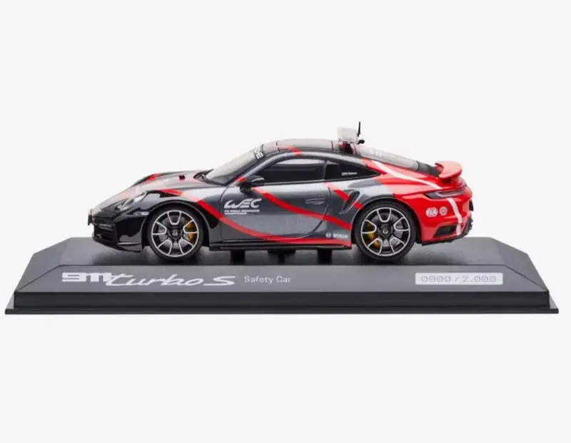 PORSCHE 911 Turbo S (992) WEC Safety Car Ltd Model 1:43 černá