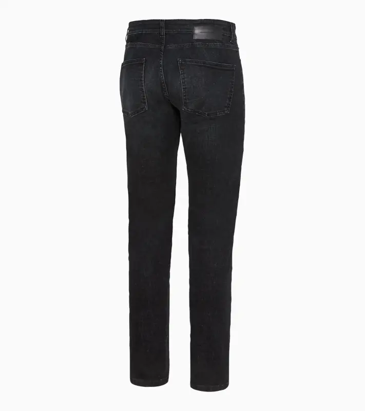 PORSCHE DESIGN Denim jeans Kalhoty džíny černá