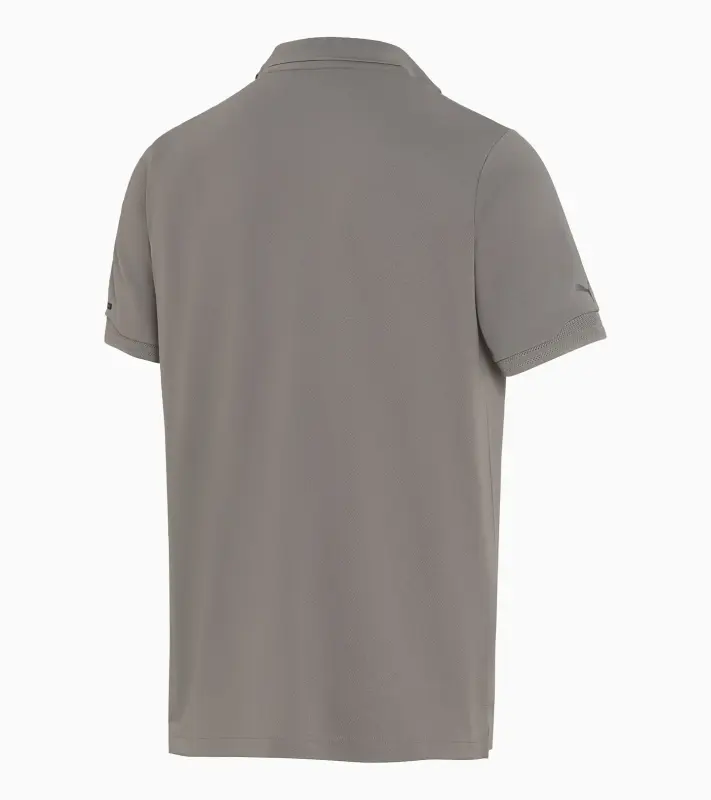 PORSCHE DESIGN Men's Polo Shirt Tričko s límečkem a knoflíčky šedá