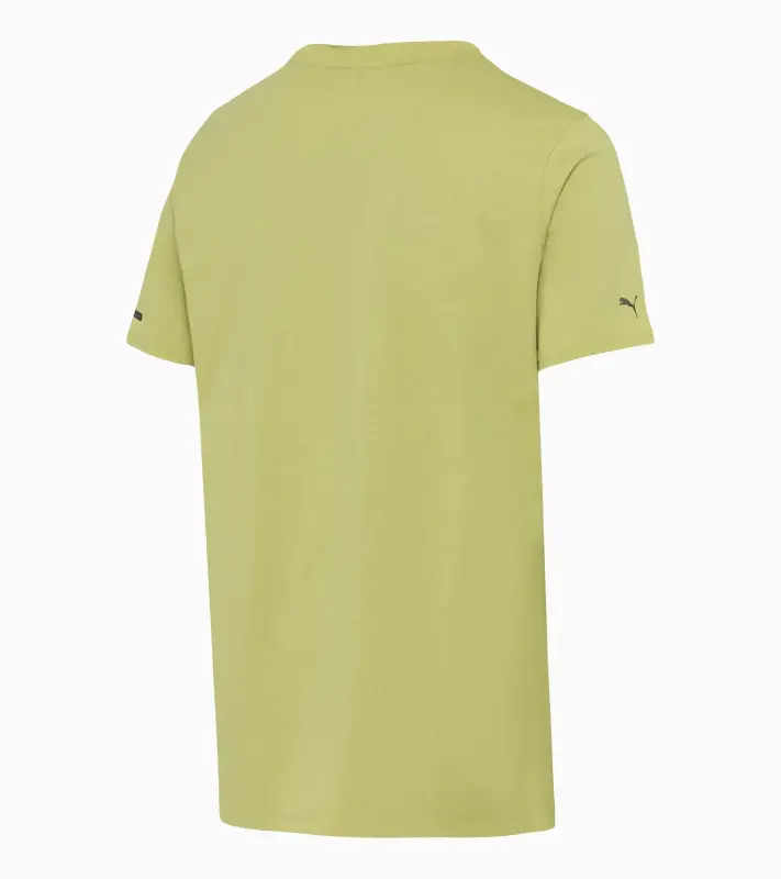 PORSCHE DESIGN Essential T-shirt Tričko sportovní s kulatým výstřihem a logem limetkově zelená