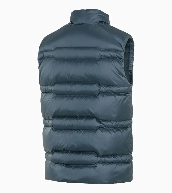 PORSCHE DESIGN Padded Vest Vesta odlehčená prošívaná modrošedá
