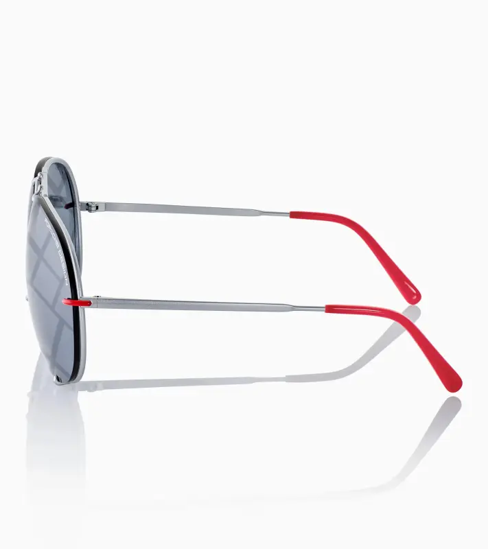 PORSCHE DESIGN Sunglasses P´8478 Turbo No.1 Sluneční brýle s výměnnými skly šedé kárované nebo se skly v tmavší šedé