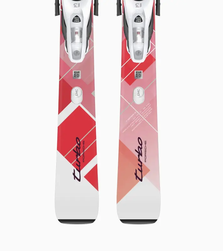 PORSCHE HEAD Ski 7 Series Turbo No.1 Lyže slezdové dámské červenočerné