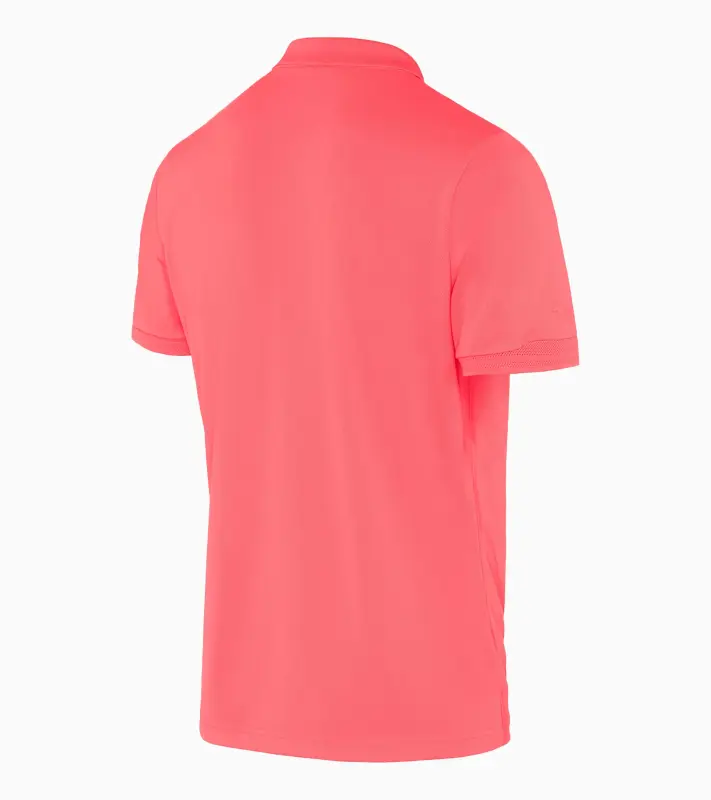 PORSCHE DESIGN Men's Polo Shirt Polokošile tričko s límečkem a knoflíčky oranžově korálová