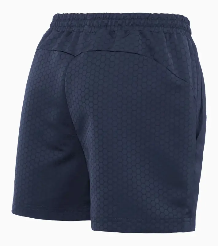 PORSCHE DESIGN Swimming shorts Plavky koupací šortky se šestihranným vzorem tmavá modrá