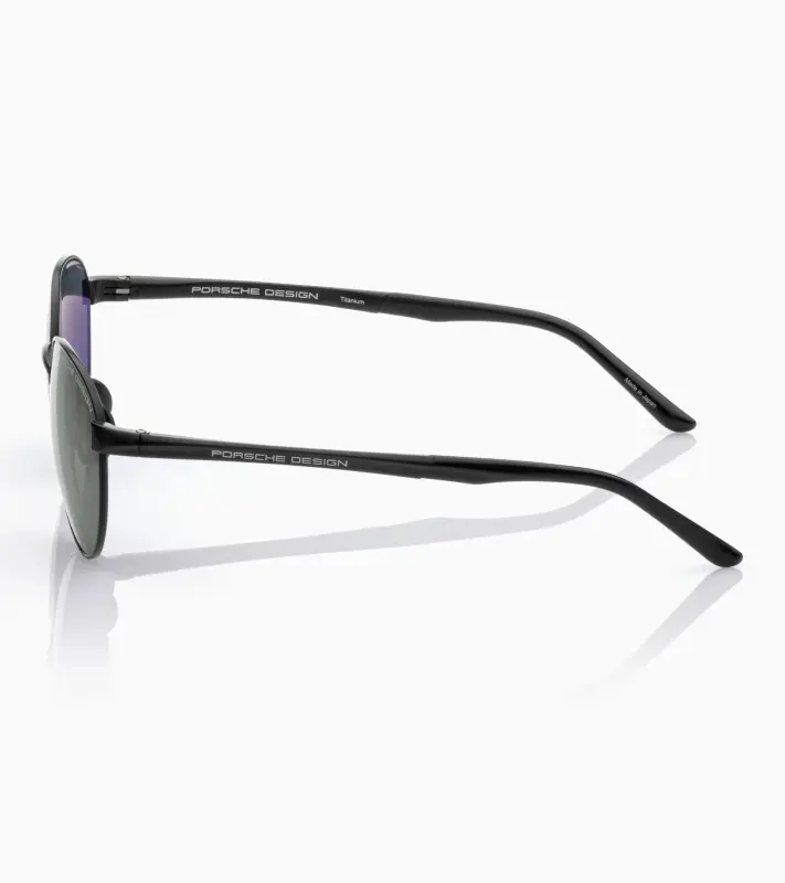 PORSCHE DESIGN Sunglasses P´8985 Sluneční brýle z titanu černé s kouřovými polarizovanými skly