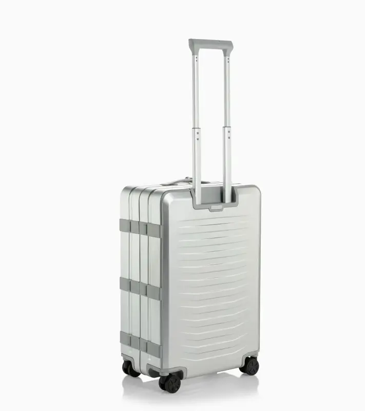 1+1 PORSCHE DESIGN Roadster Aluminum Trolley Set M+S Sada cestovních zavazadel kufrů stříbrná TSA