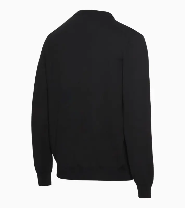 PORSCHE DESIGN Crew neck pullover Svetr pulovr s výstřihem ke krku černá