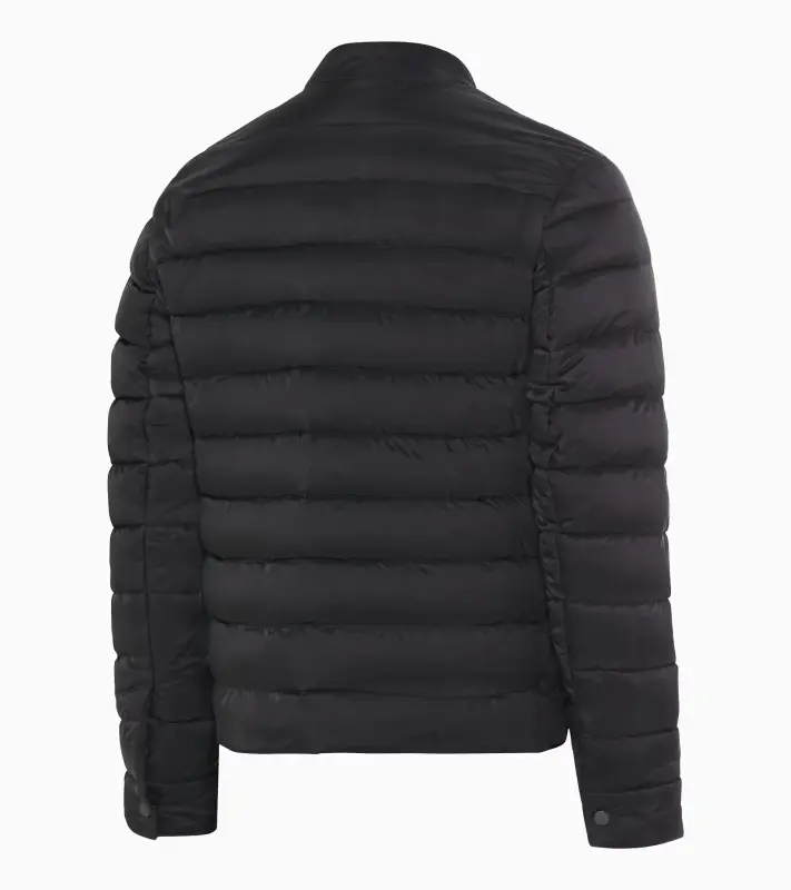 PORSCHE DESIGN Lightweight puffer jacket  Bunda prošívaná odlehčená klasického střihu černá