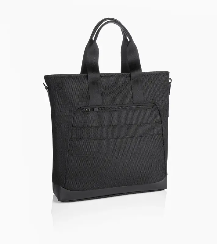 PORSCHE DESIGN Roadster Nylon Tote Bag Taška cestovní i manažerská přes rameno s přihrádkou na notebook do 15" černá