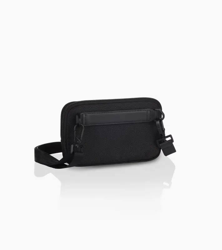 PORSCHE DESIGN Roadster Nylon Travel Pouch Pouzdro diagonální cestovní přes rameno s vnitřním organizérem černé