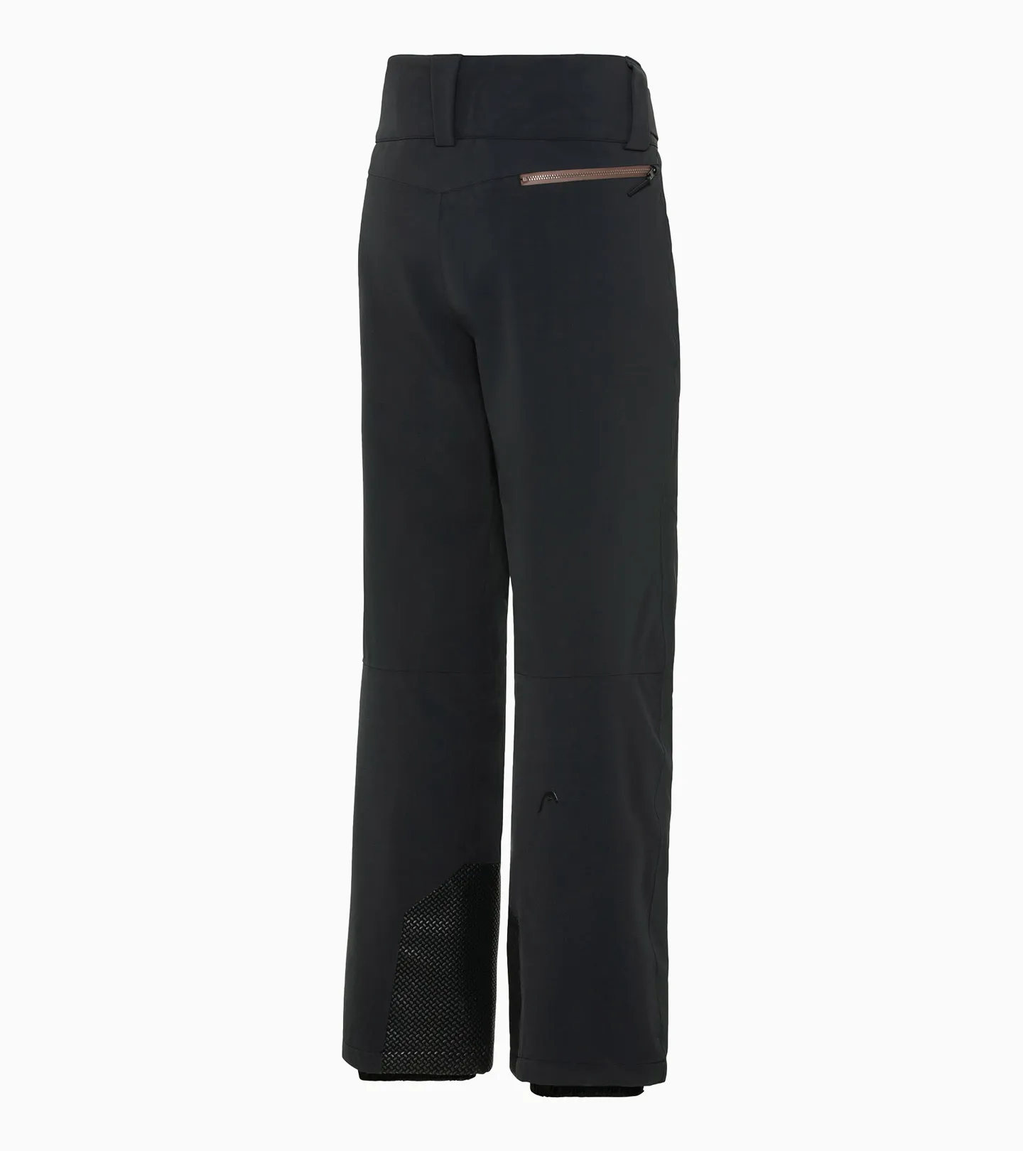 PORSCHE HEAD Ski Pants Turbo Kalhoty lyžařské pánské černé se žlutým detailem