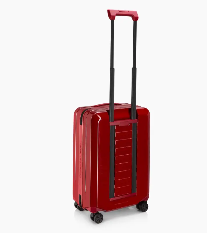 PORSCHE DESIGN Roadster Hardcase Trolley S Kufr lehké kabinové skořepinové zavazadlo červené lesklé USB TSA