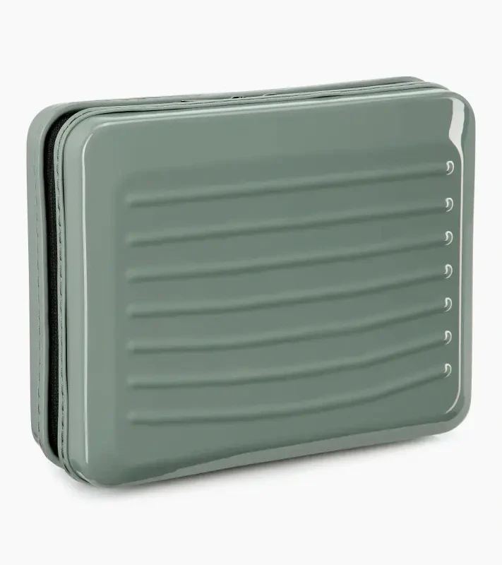 PORSCHE Roadster Hardcase Multipurpose Case Cayenne Electric Lifestyle Brašna pevný minikufr na drobnosti a doklady mátová zelená